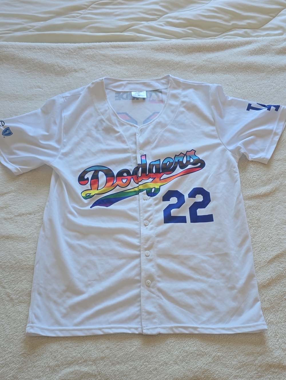 Dogers Pride White Jersey